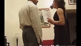 Old Italian Wife Satisfies Her Sexual Desires With Another Man