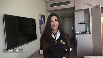 Experience Spanish Hotel Service With Susy Gala And Nick Moreno'S Big Cock In Pov