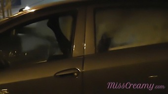 My Spouse Engages In Sexual Activity With An Unfamiliar Person In A Parked Vehicle, Observed By Onlookers In An Outdoor Parking Lot - Misscreamy
