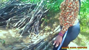 African Village Girl Sells Firewood On The Side Of The Road And Gets Fucked By A Horny Pornstar