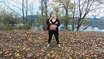 Milfs Show Off Their Assets In Public Park
