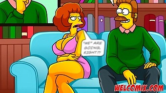 Kindness Reciprocated! Wives Swapping! Animated Simpsons Porn