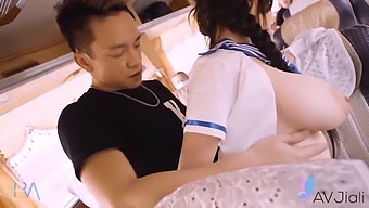 Lustful Taiwanese Babe Has Sex With A Stranger On The Bus