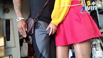 Naughty Naome Seduces Me In The Park While I Work Out And Invites Me To Her Apartment For A Drink Of Water, But She Ends Up Wanting To Drink My Thick Cum