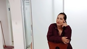 A Latina Woman Discovers Her Stepmother Engaging In Self-Pleasure While Talking To Her Lover On The Phone And Confronts Her About It