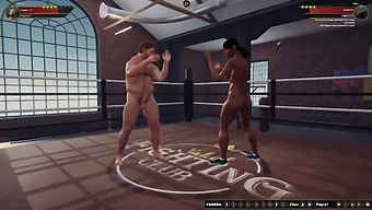 Ethan And Dela'S 3d Nude Wrestling Match