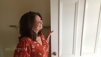 A Mature Woman Receives A Surprise From Her Landlord In The Form Of A Steamy Sexual Encounter.