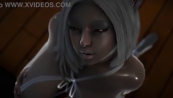 Horny Bunny Desires A Large And Thick Penis!