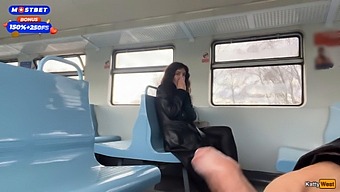 Katty West'S Wild Public Sex Adventure On A Train